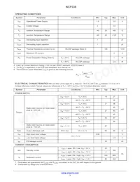 NCP338FCCT2G Datasheet Page 3