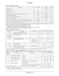 NCP3901FCCT1G Datasheet Page 3