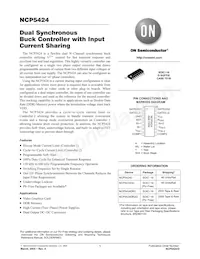 NCP5424DR2G Datasheet Cover