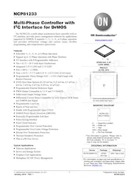 NCP81233MNTXG Datasheet Cover