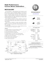NCV3843BVDR2 Datasheet Cover