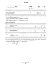 NCV459MNWTBG Datasheet Page 4