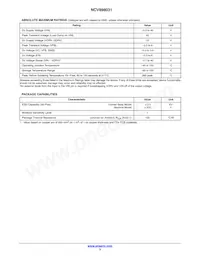 NCV898031D1R2G Datasheet Page 3