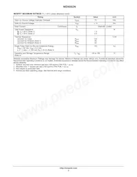 NID6002NT4G Datasheet Page 2