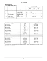 NLV74HC4046ADR2G Datasheet Page 5