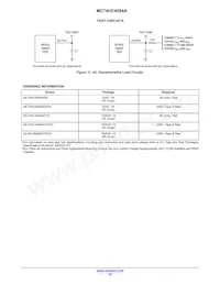 NLV74HC4094BDR2G Datasheet Page 10