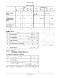 NLV74VHC595DTR2G Datasheet Page 4