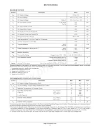 NLVHC4538ADTR2G Datasheet Page 3