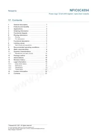 NPIC6C4894DY Datasheet Page 21