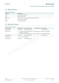 NPIC6C596PW Datasheet Page 16