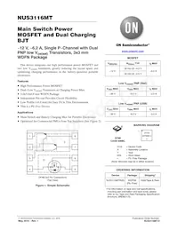 NUS3116MTR2G Datasheet Cover