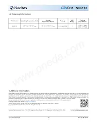 NV6113 Datasheet Pagina 21