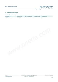 NX30P0121UKZ Datasheet Page 17