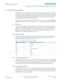 NX30P6093UKAZ Datasheet Page 5