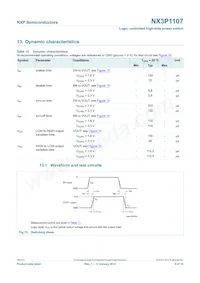 NX3P1107UKZ Datasheet Page 9