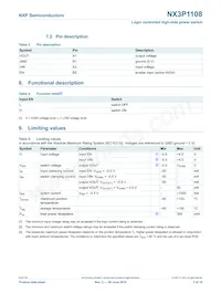 NX3P1108UKZ Datasheet Page 3