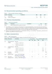 NX3P190UK Datenblatt Seite 4