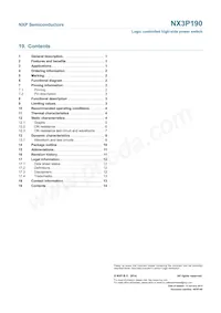 NX3P190UK Datasheet Page 14