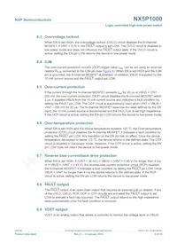 NX5P1000UKZ Datasheet Page 5