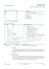 NX5P1100UKZ數據表 頁面 4