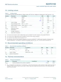 NX5P2190UKZ Datasheet Page 8