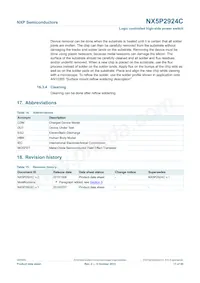 NX5P2924CUKZ Datasheet Page 17