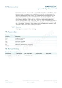 NX5P2925CUKZ Datasheet Page 17