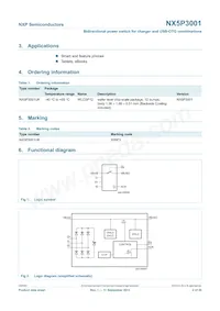 NX5P3001UKZ Datasheet Page 2
