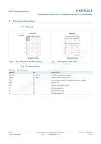 NX5P3001UKZ Datasheet Pagina 3