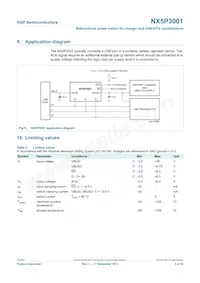 NX5P3001UKZ數據表 頁面 5
