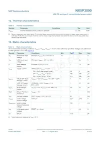 NX5P3090UKZ Datasheet Page 9