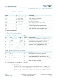 NX5P3201CUKZ數據表 頁面 4
