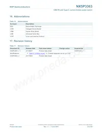 NX5P3363UKZ Datasheet Page 23
