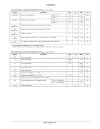 P3I2005AG-08SR Datasheet Page 4