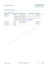 PCA82C250T/N4 Datasheet Page 15