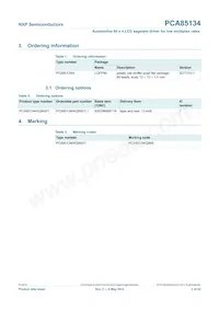 PCA85134H/Q900/1 Datasheet Page 2