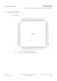 PCA85134H/Q900/1 Datasheet Page 4