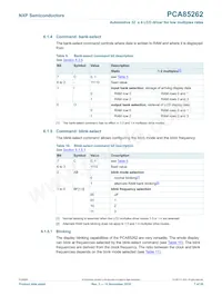 PCA85262ATT/AJ Datasheet Page 7