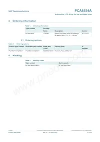 PCA8534AH/Q900/1 Datasheet Page 2