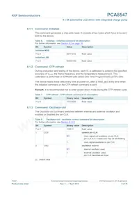 PCA8547AHT/AY Datasheet Page 9