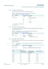PCA8547AHT/AY Datasheet Page 13