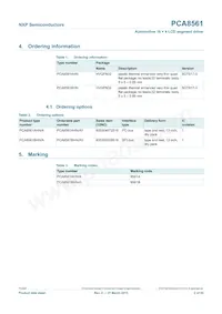 PCA8561BHN/AY Datasheet Page 2