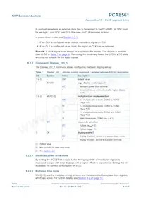 PCA8561BHN/AY Datasheet Page 8