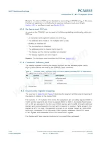PCA8561BHN/AY Datasheet Page 11