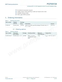 PCF85134HL/1 Datasheet Page 2