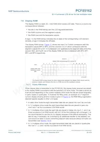 PCF85162T/1 Datasheet Page 20
