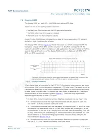 PCF85176T/1 Datasheet Page 21
