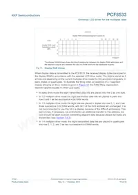 PCF8533U/2/F2 Datasheet Pagina 19