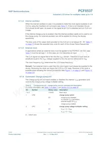 PCF8537AH/1 Datasheet Page 9