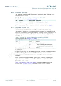 PCF8537AH/1 Datasheet Page 15